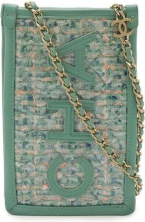 Chanel Pre-owned Cross Body Bags, female, Multicolor, Size: ONE SIZE Pre-owned Vintage Shoulder Bag