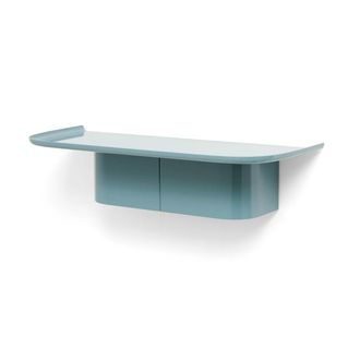 HAY Korpus Wandregal mit Kleiderhaken, M, sea