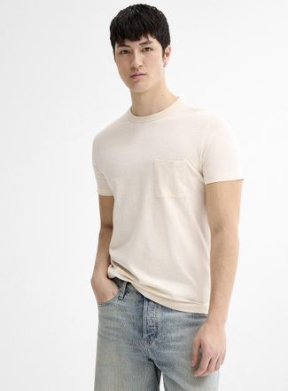 Le 31 Mens Hemp and organic cotton T-shirt Slim fit