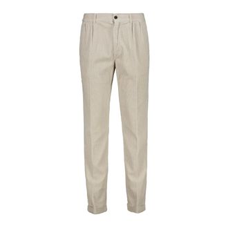 04651/ Heren, Broeken, Beige, Maat: M