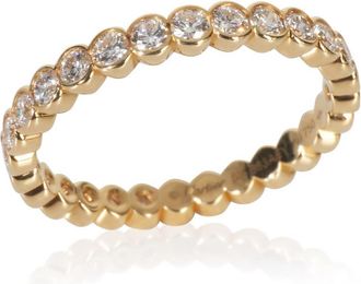 Cartier Pre-Owned Cartier Yellow Gold Diamond Broderie de Cartier Band