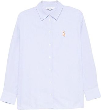 Maison Kitsuné Mujer, Blusas y Camisas, Azul, Talla: S