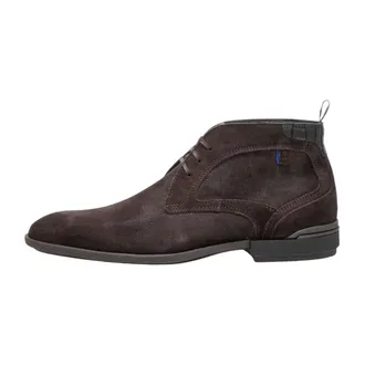 Floris Van Bommel Schoenen, Heren, Bruin, 43 1/3 EU, De Hakker Veterlaars