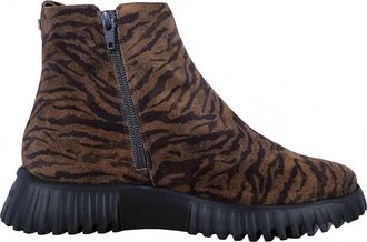 Wonders Womens Ankle Boots In Zebra Tabac