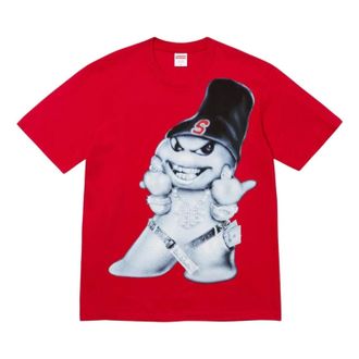 SUPREME Snowman T-Shirt Red FW25T20-RED
