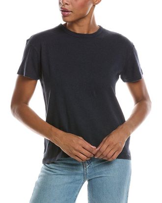 Officine G&eacute;n&eacute;rale Lara Garment Dye Linen-Blend Top