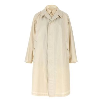 Maison Margiela Trenchcoat - Heren - Trenchcoats - Beige - L - Katoen - Jassen