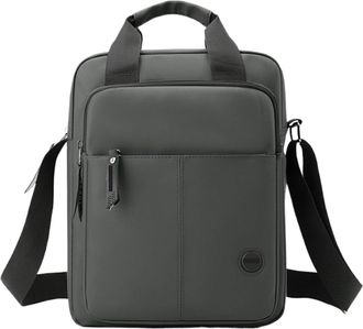 Generic Compatible For Mens Vertical Shaped Bags Single Shoulder Bag Waterproof And Wear-resistant Backpack Multiple Pockets(Grey)