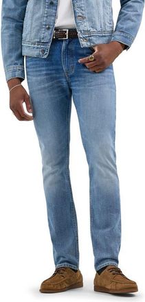 Lee Rider Stretch Slim Straight Leg Jeans in Washed Oliver at Nordstrom, Size 30 X 32