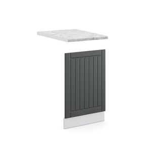 Vicco Panel Frontal Fame-line, Antracita Casa De Campo, 45 Cm, Et M&aacute;rmol