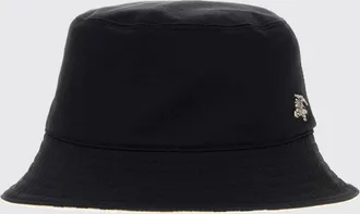 Burberry Cappello bucket in nylon con logo metallico Equestrian Knight