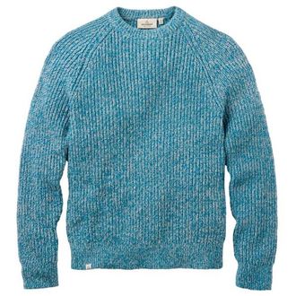 Passenger Fog Recycled Knitted Jumper Pullover f&uuml;r Herren | t&uuml;rkis