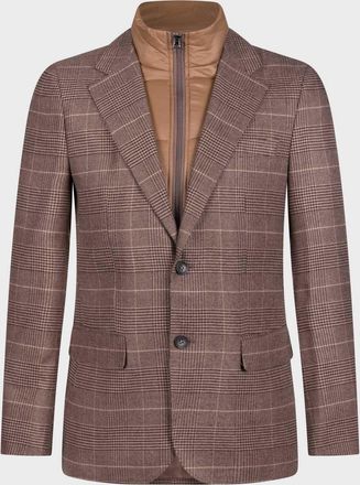 19V69 19V69 Mens Jacket Fred Brown - Size EU 48 (Mens)