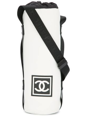 Chanel Sports Line bottle holder - women - Nylon/Rubber - One Size - White