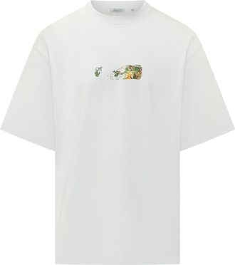Off-white White Crew Neck T-Shirt
