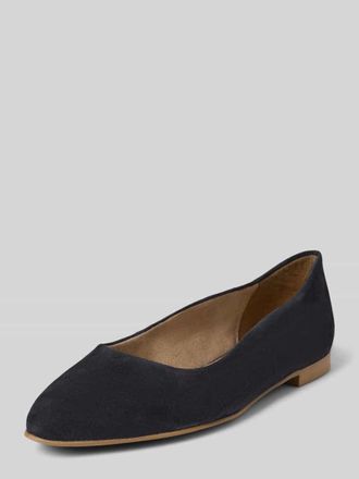Tamaris Tamaris Ballerinas mit Blockabsatz in Marine, Gr&ouml;&szlig;e 36
