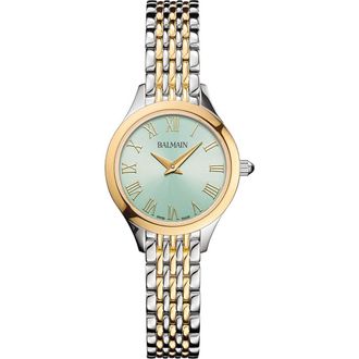 Balmain de Balmain Bracelet Watch, 25mm in Green/Stainless Steel at Nordstrom