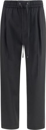 Dolce & Gabbana Black Drawstring Joggers