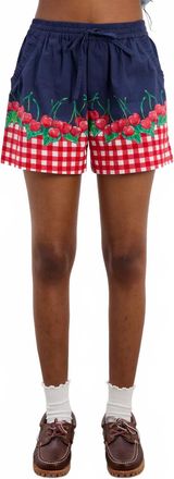 Damson Madder Pull On Short In Cherry Pie