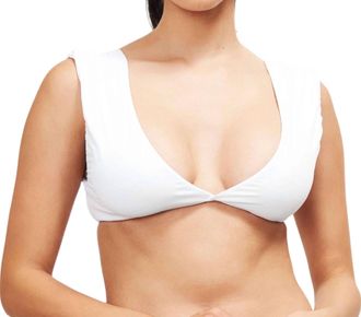 Sauipe Swimwear Jenna Bikini Top In White