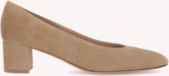 Gianvito Rossi Ryan 45 Pump in Light Brown Suede at Nordstrom, Size 36.5