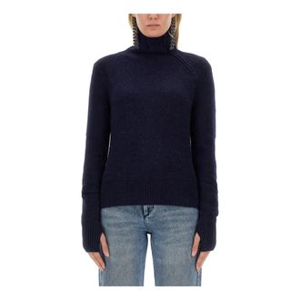 Isabel Marant Dames, Truien, Blauw, Maat: 2XS