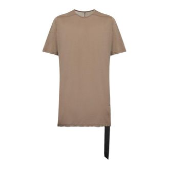Rick Owens Tops, Heren, Bruin, L, Katoen, Katoenen T-shirt