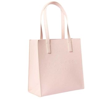 Ted Baker Soocon Logo Faux Leren Shopper Tas (Roze)