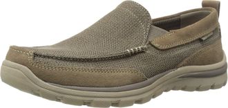 Skechers Superior Milford, Mens Low-Top Sneakers, Brown (Light Brown Ltbr), 9.5 UK (44 EU)