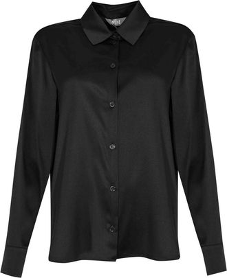 Max Mara Verve Silk Satin Shirt
