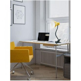Trade Shop Trade Shop Traesio - Trade Shop - Lampada Snodabile Da Scrivania Luce Tavolo Braccio Flessibile Orientabile Pinza - Amarillo