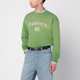 Valentino Felpa girocollo Chez Valentino verde