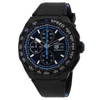 Tag Heuer Th Formula 1 Chronograph Automatic Black Dial Mens Watch CBZ2084.FT8097