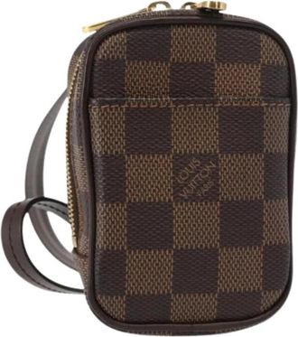 Louis Vuitton Pre-owned Mini Bag - Dames - Vintage Mini Tas - Bruin - ONE Size - Vintage