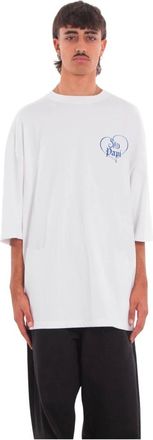 Willy Chavarria Hombre, Camisetas, Blanco, Talla: L