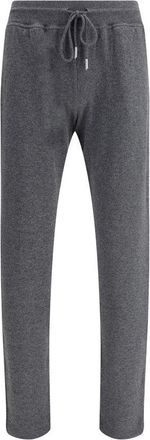 Kiton Mens Drawstring Casual Pants - Grey Cashmere - Size Medium