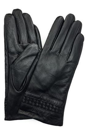 MARCUS ADLER Leather Gloves in Black at Nordstrom Rack, Size X-Large