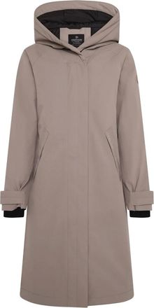 Didriksons 1913 Noelia Parka Long - Dames - Mantels - Bruin - Maat: XS