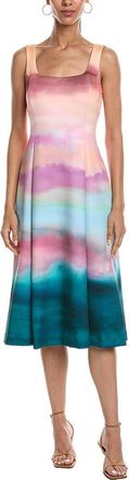 Vince Camuto Sleeveless Printed Midi Dress