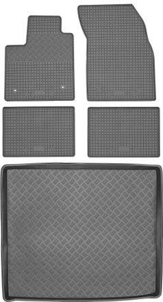 OEM Set Di Tappetini In Gomma Per Auto E Tappetino Per Bagagliaio Per Ford Focus Iv Kombi Del 2019