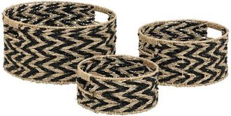 Atmosphera Atmosphera - Juego De 3 Cestas Angie Cr&eacute;ateur DInt&eacute;rieur