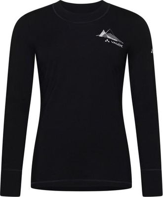 Vaude Monviso Wool L/S T-Shirt II Merinounterwäsche für Damen | schwarz