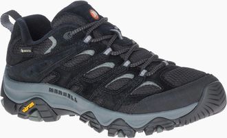 Merrell Womens Merrell Womens Moab 3 Mid GORE-TEX Walking Boots - Black - Size: 5.5