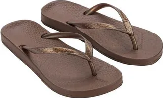 Ipanema Ana Flip Flop in Bb622-Brown/bronze at Nordstrom, Size 10