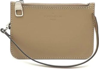 Louis Vuitton Pre-owned Clutches, female, Beige, Size: ONE SIZE Pre-owned Leather handbags
