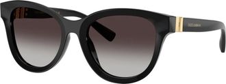 Dolce & Gabbana Dg 4533 Zonnebril - unisex - Zonnebrillen - Zwart - 54 MM - Accessoires