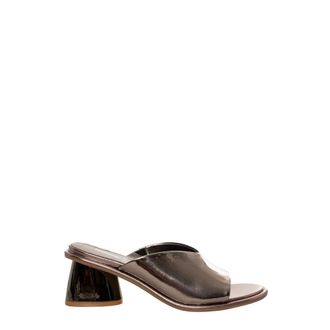 Jeannot Sandalo Sabot - Dames - Schoenen - Grijs - Maat: 37 EU Leer