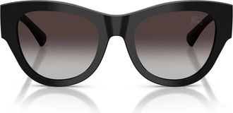 Burberry Sunglasses Be4491 30018 G Black/Gray Gradient Women