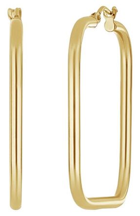 Bony Levy 14K Gold Square Hoop Earrings in 14K Yellow Gold at Nordstrom
