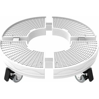 OEM Soporte Para Plantas Resistente Con Ruedas, Capacidad De 200 Kg, Soporte Redondo Ajustable Para Macetas De 30 Cm A 50 Cm, Para Uso Interior Y Exterior